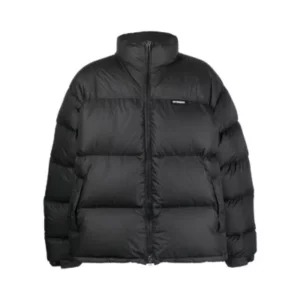 VETEMENTS funnel-neck puffer jacket – Black –